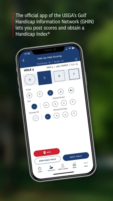 GHIN screenshot 1