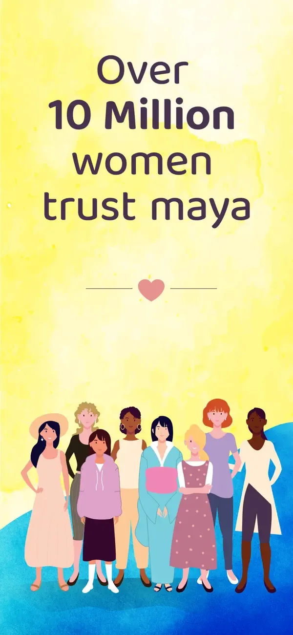 Maya - Period & Health screenshot 1