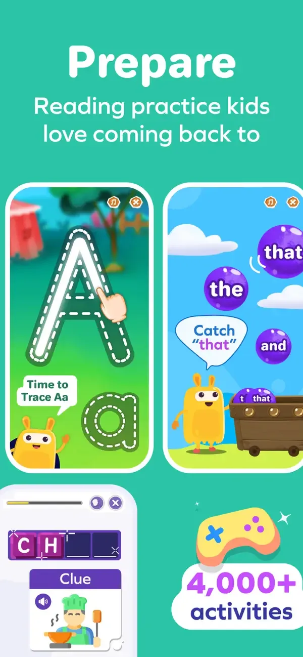 Splash Reading: Games for Kids screenshot 3