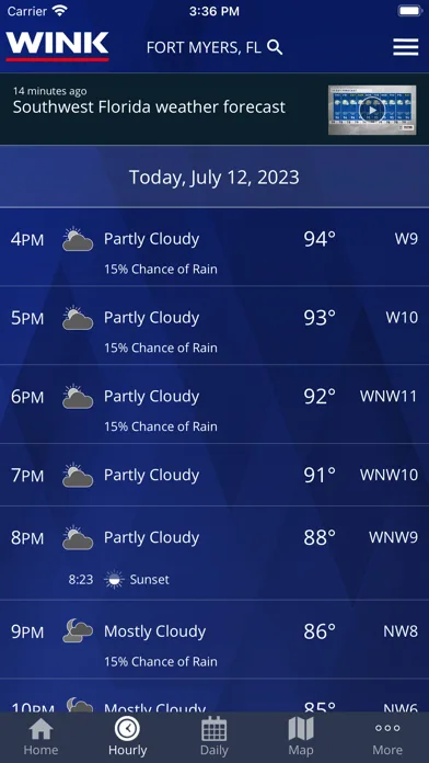 WINK Weather screenshot 2