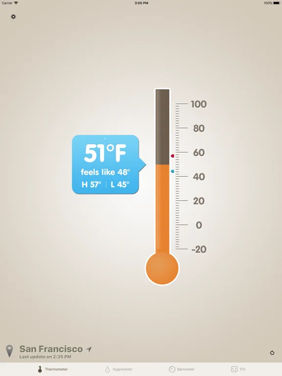 Thermo-hygrometer screenshot 5