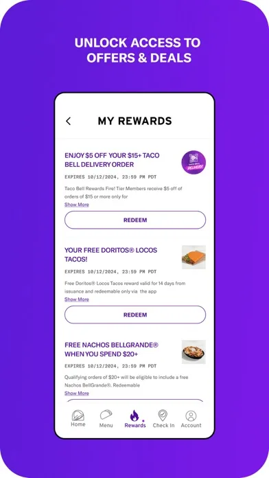 Taco Bell Fast Food & Delivery screenshot 2