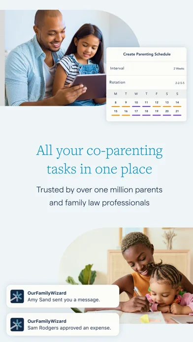 OurFamilyWizard Co-Parent App screenshot 2