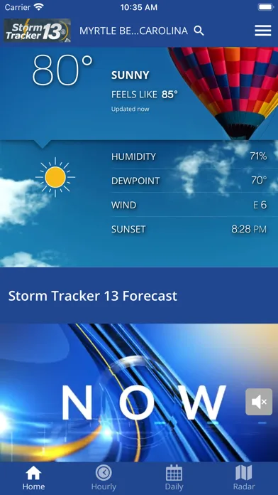 News13 WBTW Weather Radar screenshot 1