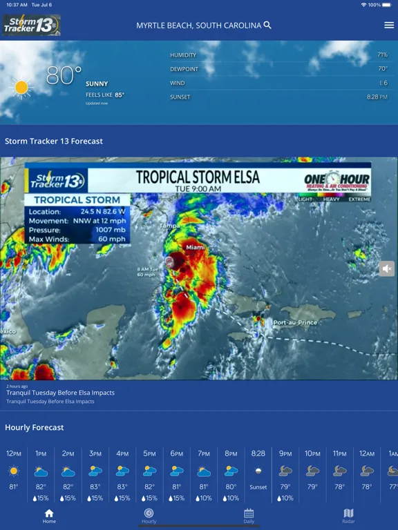 News13 WBTW Weather Radar screenshot 4