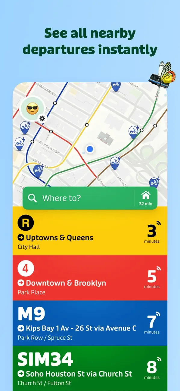 Transit • Subway & Bus Times screenshot 1