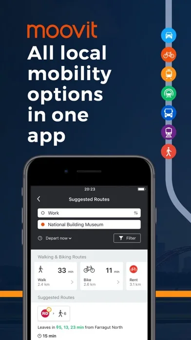 Moovit: Bus & Transit Tracker screenshot 1