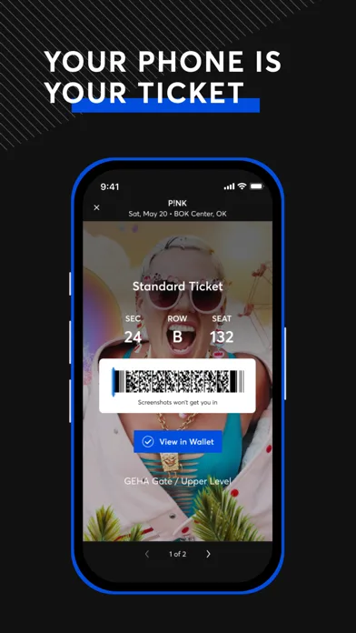 Ticketmaster－Buy, Sell Tickets screenshot 1