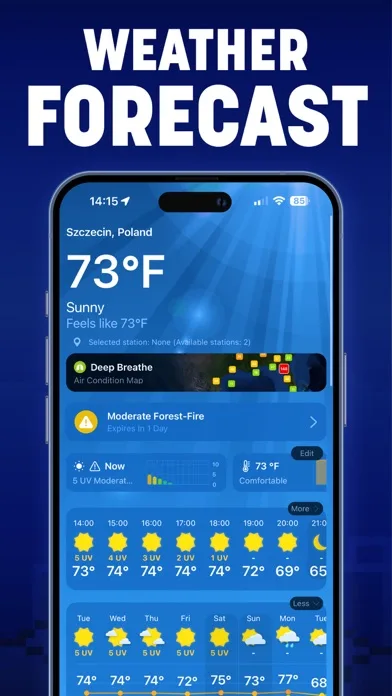 Weather #1 Interactive Widgets screenshot 2