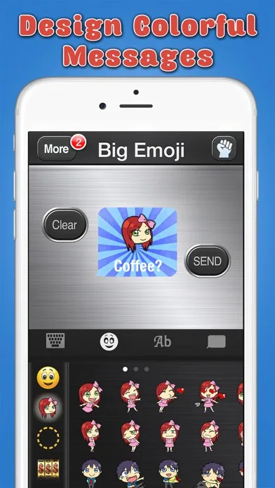 Big Emoji Keyboard - Stickers for Messages, Texting & Facebook screenshot 3