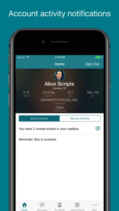 FollowMyHealth® screenshot 1