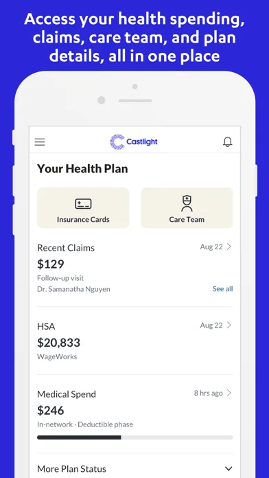 Castlight Mobile screenshot 1