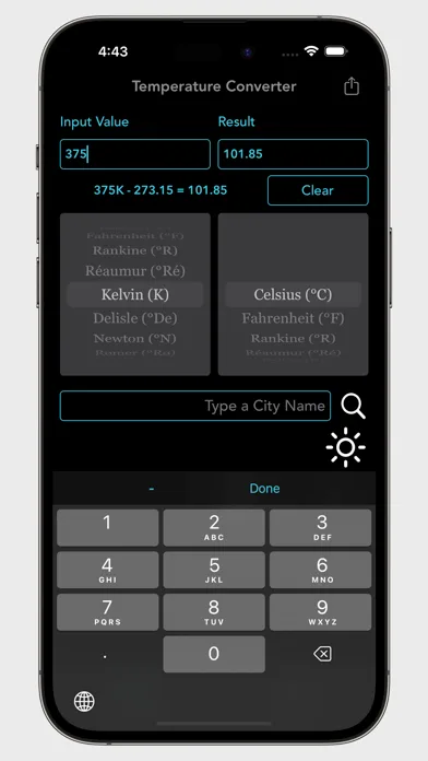 Digital Temperature Converter screenshot 4