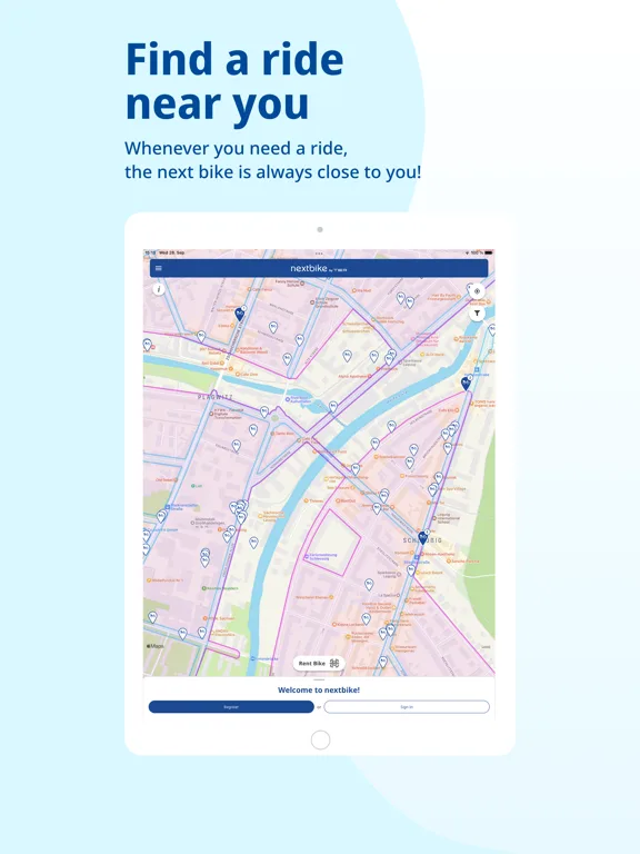 nextbike screenshot 2