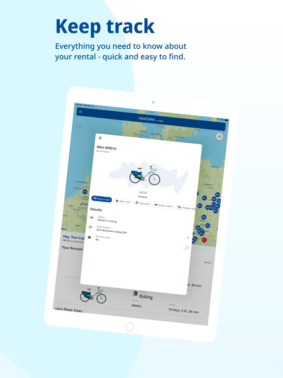 nextbike screenshot 4
