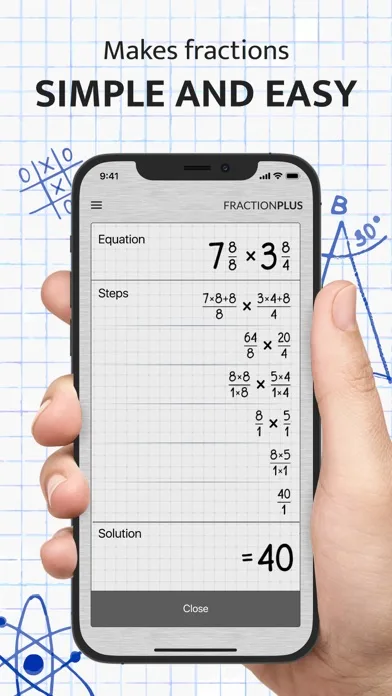 Fraction Calculator PRO #1 screenshot 2