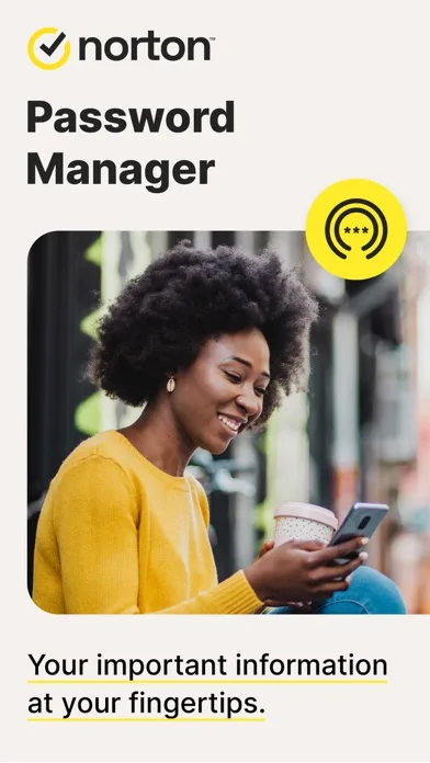 Norton Password Manager screenshot 1