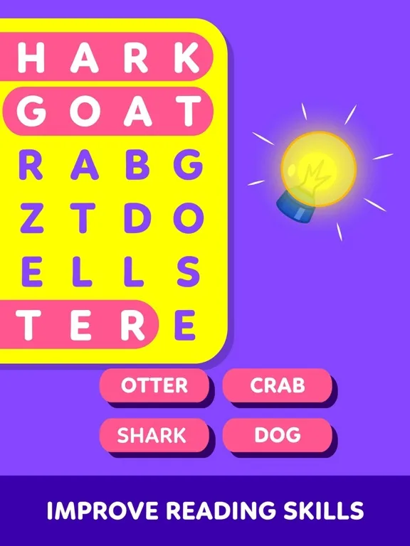 Kids Word Search Games Puzzles screenshot 3