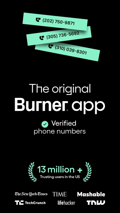 Burner: Second Phone Number screenshot 1