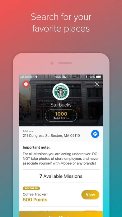 Mobee - Secret Shopping App screenshot 2