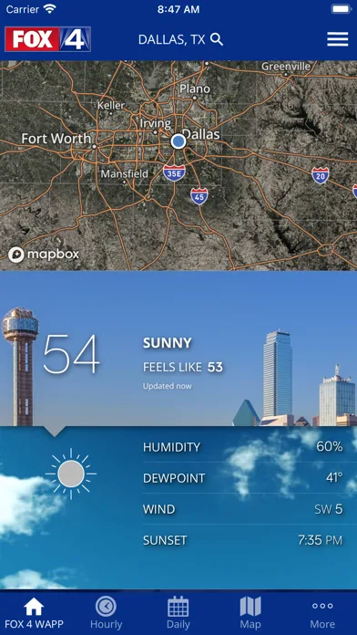 FOX 4 Dallas-FTW: Weather screenshot 1