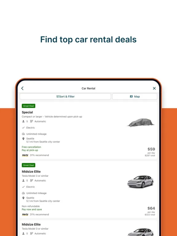 CarRentals.com: Rental Car App screenshot 2