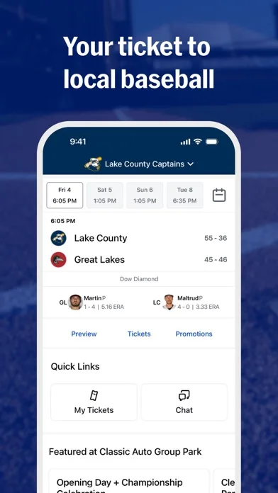 MiLB screenshot 1