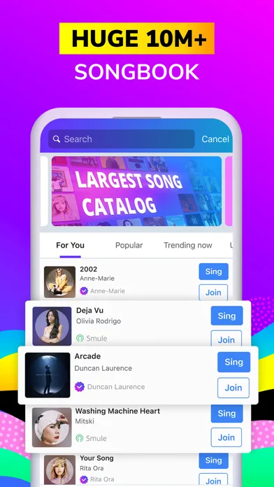 Smule: Sing & Duet screenshot 3