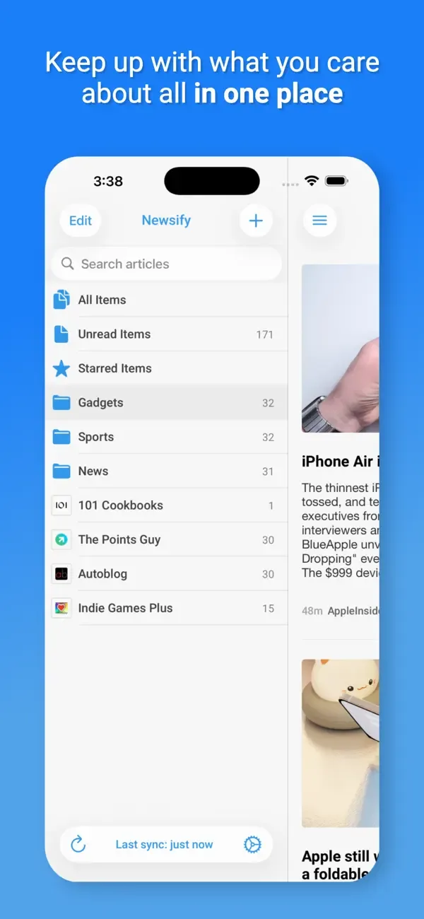 Newsify: RSS Reader screenshot 5