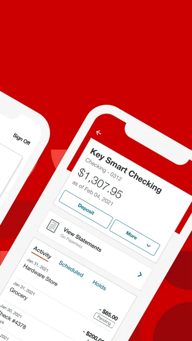 KeyBank Mobile Banking screenshot 2