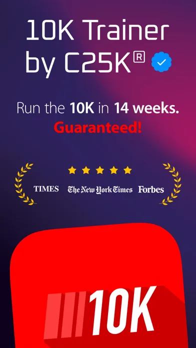 10K Trainer by C25K® screenshot 1