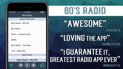 80s Radio+ screenshot 2