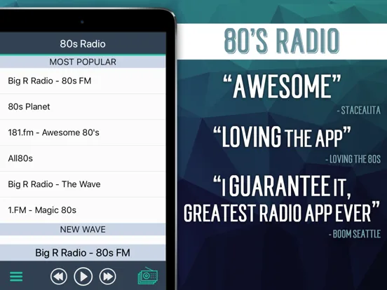 80s Radio+ screenshot 4