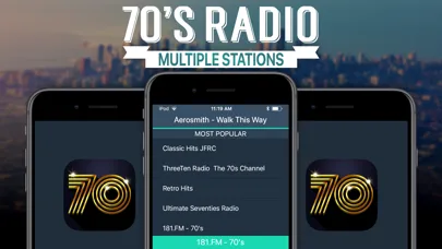 70s Radio+ screenshot 1