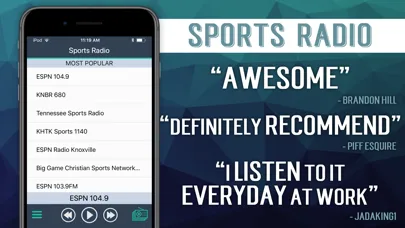 Sports Radio+ screenshot 2