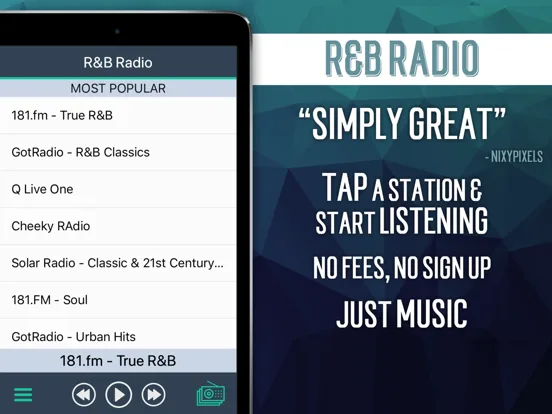 R&B Radio+ screenshot 4