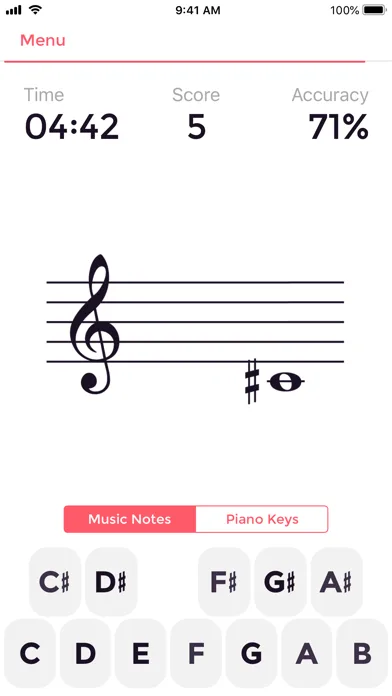 Music Tutor (Sight-reading) screenshot 1
