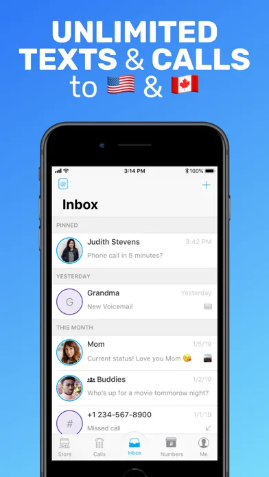 Text Me - Phone Call + Texting screenshot 1
