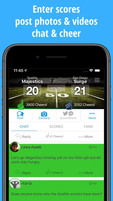 ScoreStream Sports Scores screenshot 3