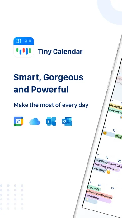Tiny Calendar: Planner & Tasks screenshot 1