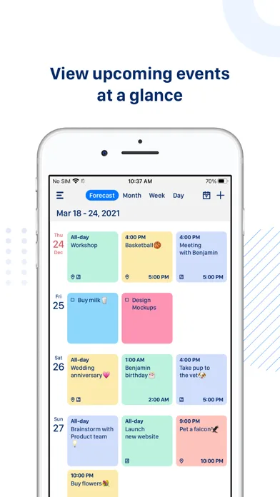Tiny Calendar: Planner & Tasks screenshot 3