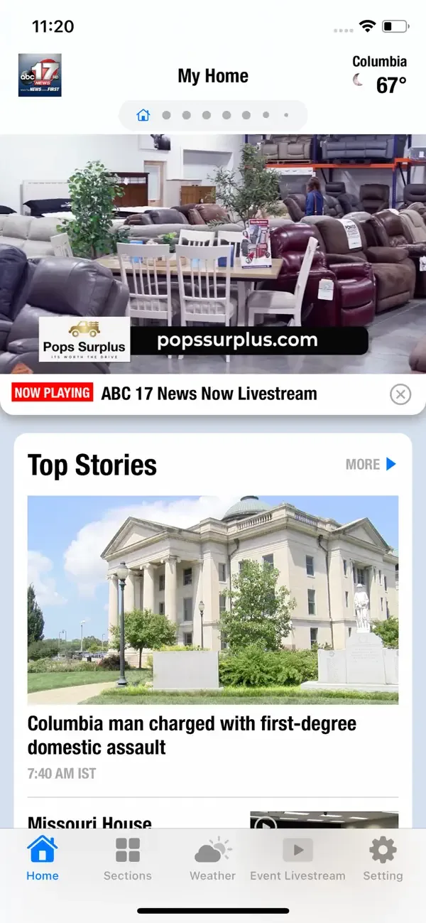 KMIZ ABC17 Columbia,MidMO News screenshot 1