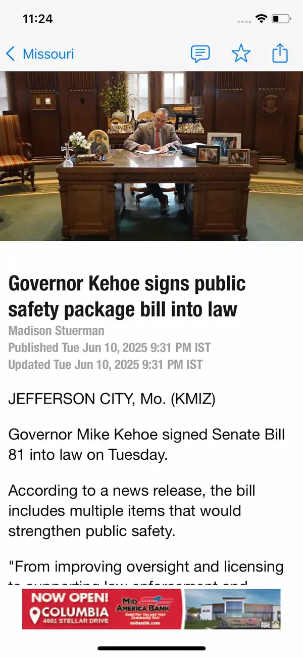 KMIZ ABC17 Columbia,MidMO News screenshot 2