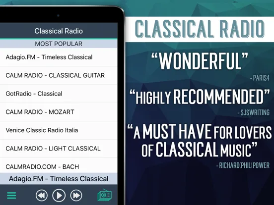 Classical Radio+ screenshot 4