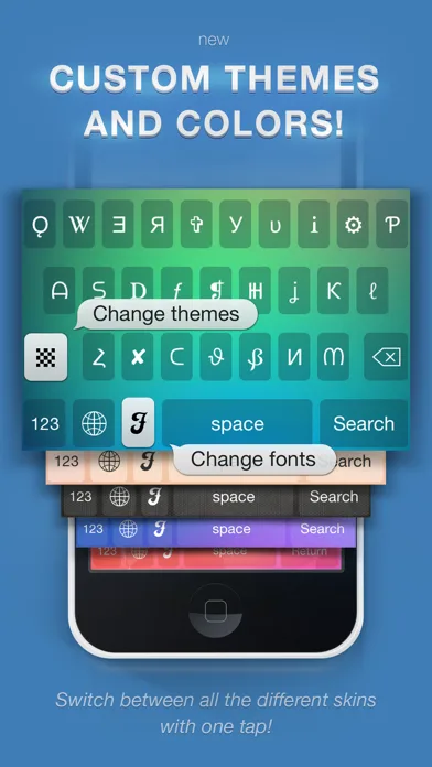 Symbolizer Fonts Keyboard with Fancy Emoji Symbols for Facebook and Instagram screenshot 1
