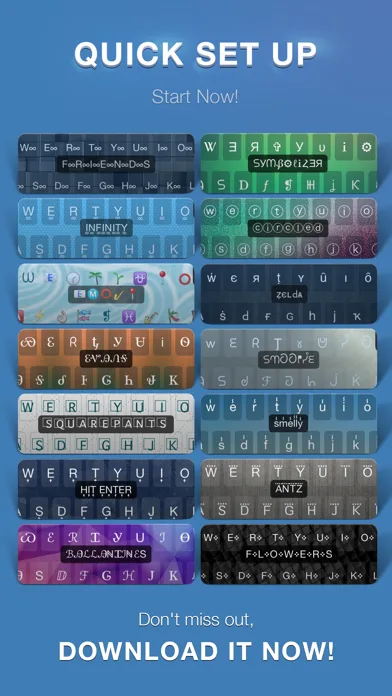 Symbolizer Fonts Keyboard with Fancy Emoji Symbols for Facebook and Instagram screenshot 5