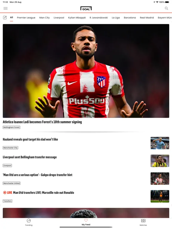 GOAL - Soccer News & Scores screenshot 2