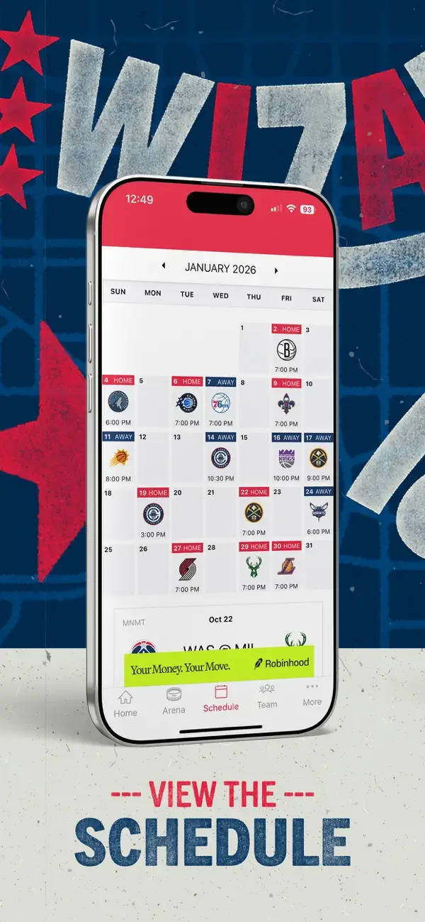 Washington Wizards screenshot 2
