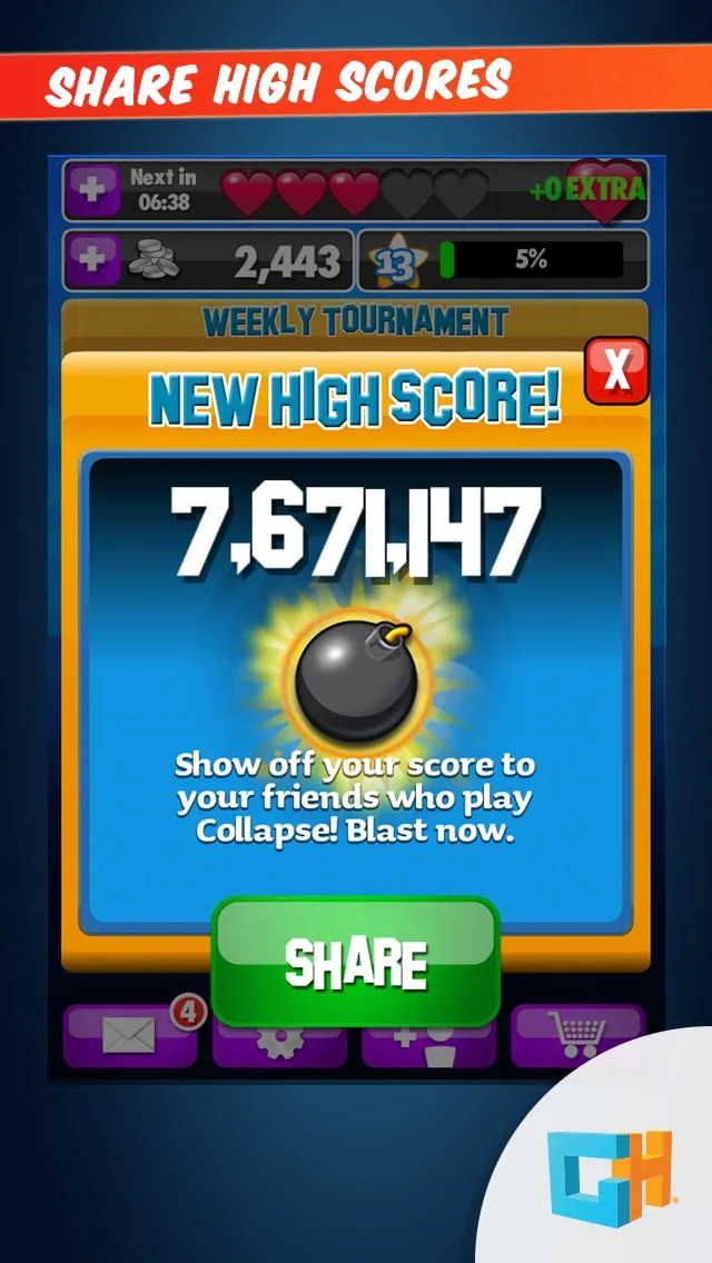 Collapse! Blast screenshot 3