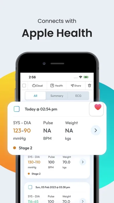 Blood Pressure Tracker SmartBP screenshot 5